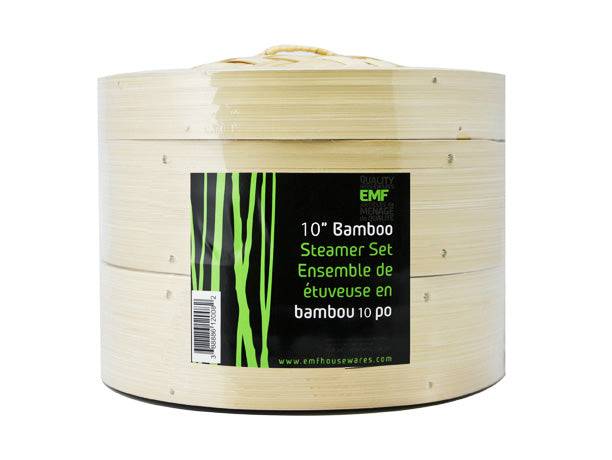 10" Bamboo Steamer Set - Bear Country Kitchen