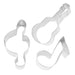 R&M Cookie Cutter Set Of 3 Music - Bear Country Kitchen