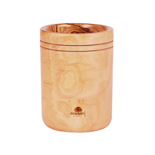 Berard Olive Wood Utensil Holder - Bear Country Kitchen