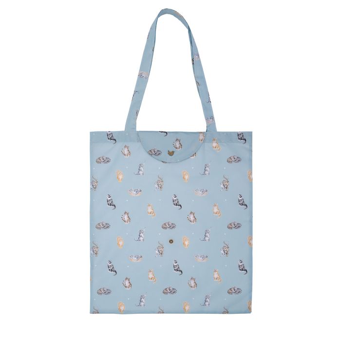 Wrendale Foldable Shopping Bag Cats - Bear Country Kitchen