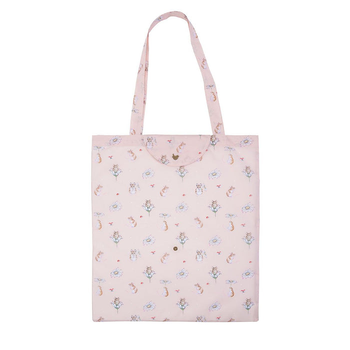 Wrendale Foldable Shopping Bag Oops a Daisy Mouse - Bear Country Kitchen