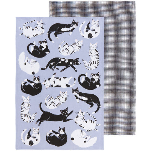 Danica Jubilee Dishtowel Set Of 2 Meow & Furever - Bear Country Kitchen