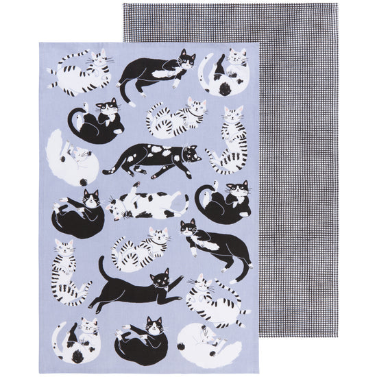 Danica Jubilee Dishtowel Set Of 2 Meow & Furever - Bear Country Kitchen