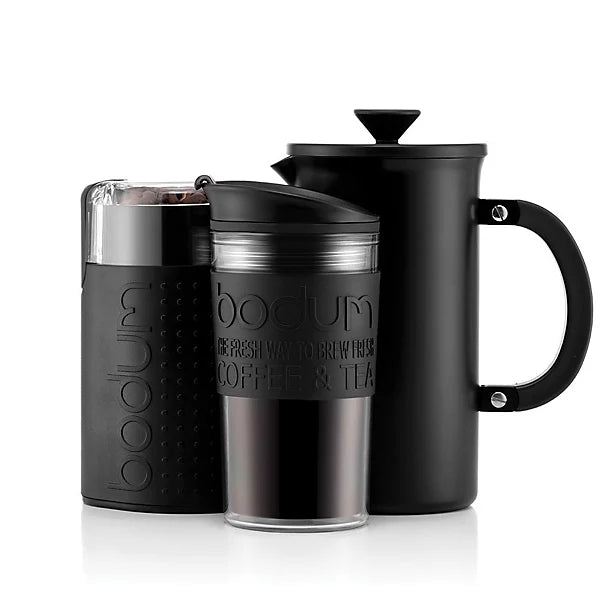 Bodum Tribute Coffee Press Set Of 3 Black
