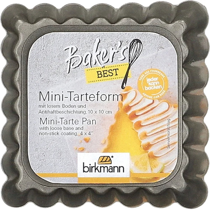 Birkmann Baker's Best Tartlet Pan Square 10CM - Bear Country Kitchen