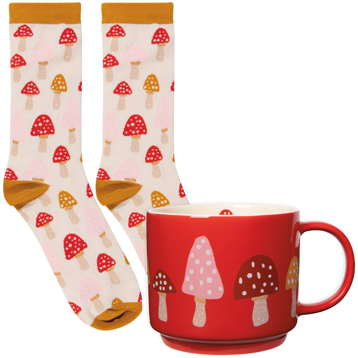 Danica Jubilee Sip & Sox Toadstool - Bear Country Kitchen