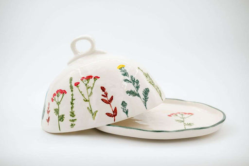 Butter Dish Wildflowers - Bear Country Kitchen