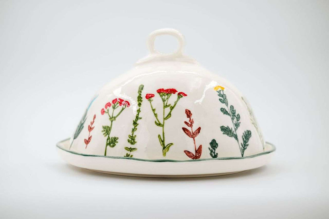 Butter Dish Wildflowers - Bear Country Kitchen