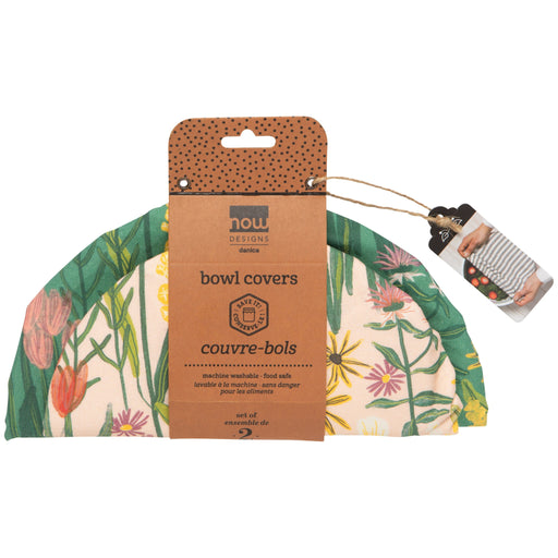 Danica Now Designs Save-It Bowl Covers Bees & Blooms - Bear Country Kitchen