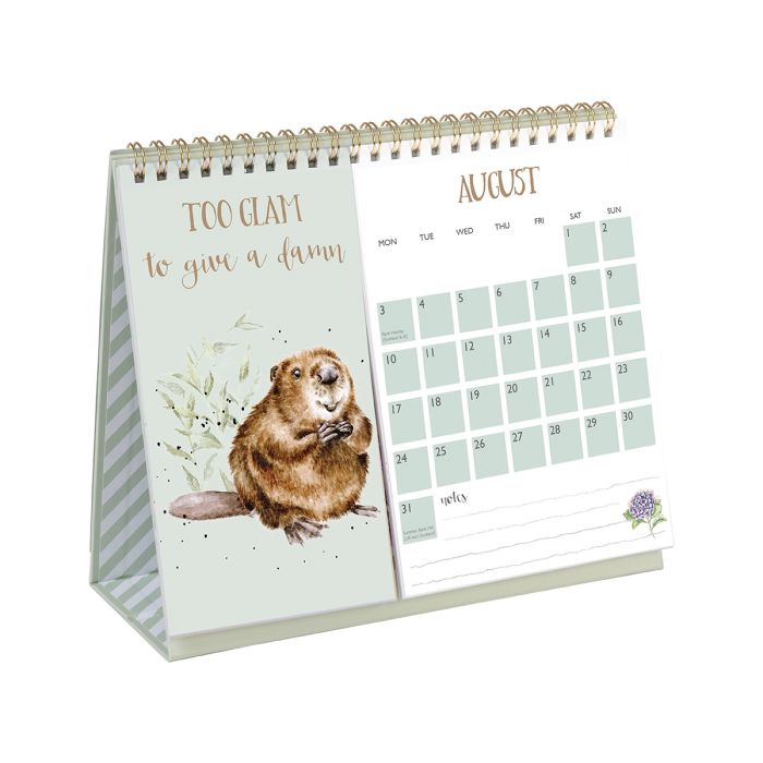 Wrendale 2026 Desk Calendar - Bear Country Kitchen