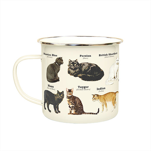 Gift Republic Enamel Mug Cats - Bear Country Kitchen
