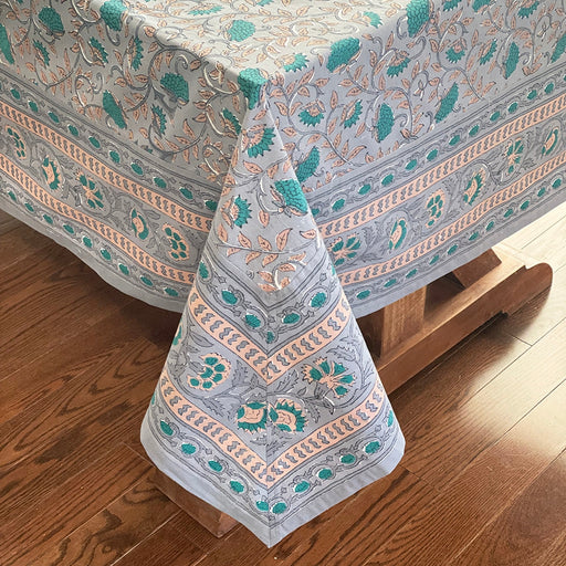 Mahogany Printed Tablecloth Henna - 60" x 90" - Bear Country Kitchen