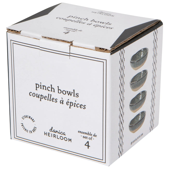 Danica Heirloom Pinch Bowls Set Of 4 Riviera - Bear Country Kitchen