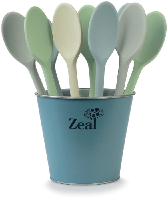 Zeal Silicone Spoon Coastal Colours - Bear Country Kitchen