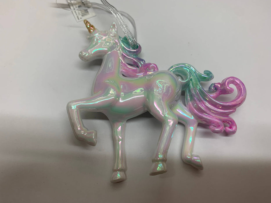Christmas Tradition Iridescent Unicorn Ornament - Bear Country Kitchen