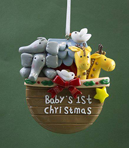 Christmas Tradition Noah's Ark Baby's First Ornament - Bear Country Kitchen