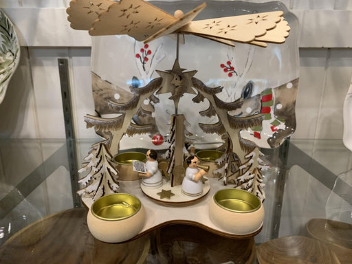 Christmas Tradition T-Lite Pyramid With Carollers - Bear Country Kitchen