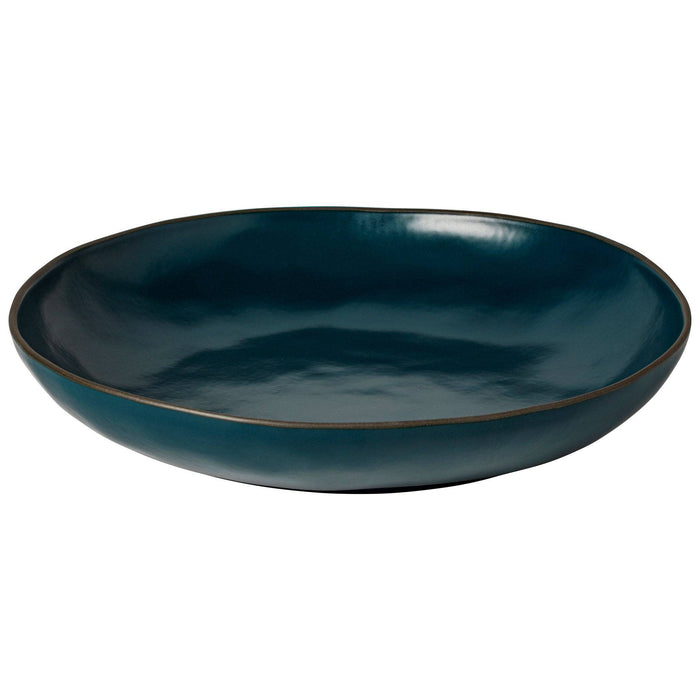 Costa Nova Stacked Organic Serving Bowl Deep Sea - Bear Country Kitchen