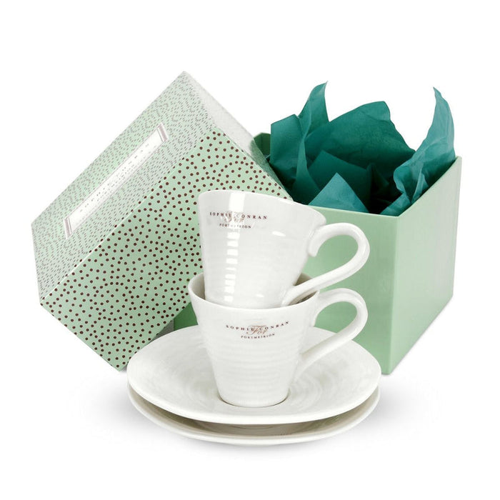 Sophie Conran Espresso Cup & Saucer Set/ 4 - Bear Country Kitchen