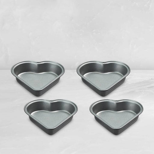 Cuisinart Non-Stick Mini Heart Pan Set Of 4 - Bear Country Kitchen