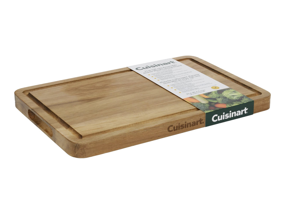Cuisinart Reversible Acacia Wood Cutting Board 15 x 10 x 1"