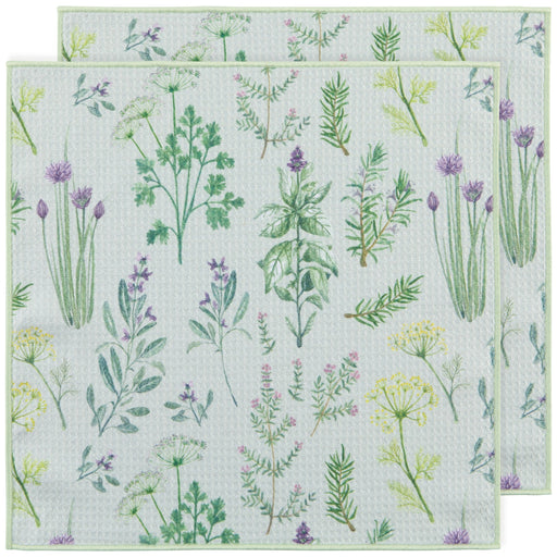 Danica Now Designs Renew Dishcloth Set of 2 Fresh Herbs - Bear Country Kitchen