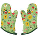 Danica Jubilee Set Of 2 Oven Mitts Gnome Grown - Bear Country Kitchen