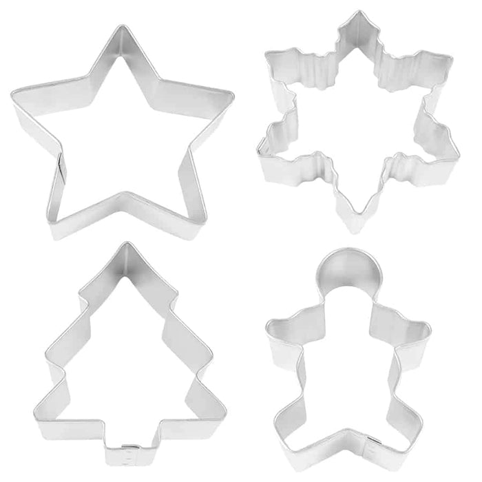 R&M Cookie Cutter Set Of 4 Christmas