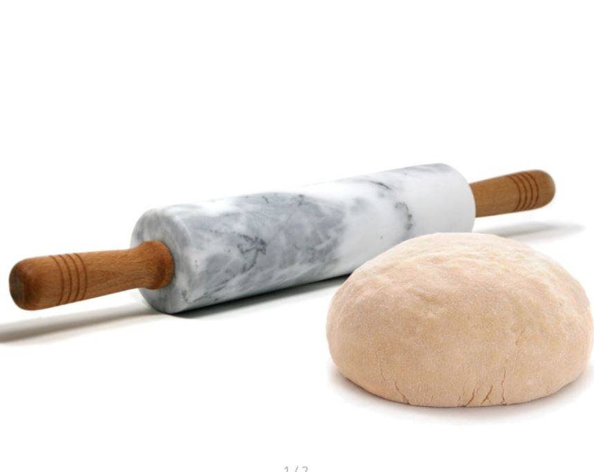 Natural Living Marble Rolling Pin - Bear Country Kitchen