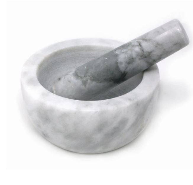 Natural Living Marble Mortar & Pestle - Bear Country Kitchen