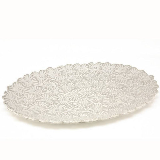 BIA Bouquet Platter White 32cm x 22.5cm - Bear Country Kitchen