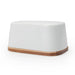 BIA Cordon Bleu Butter Dish White With Bamboo Bottom - Bear Country Kitchen