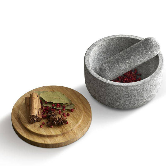 JosephJoseph Dash Mortar & Pestle With Bamboo Lid - Bear Country Kitchen