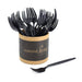 Natural Living Small Fork Black - Bear Country Kitchen