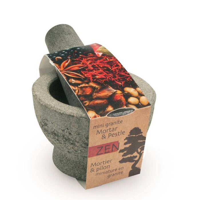ZEN Cuizine Mini Granite Mortar and Pestle - Bear Country Kitchen