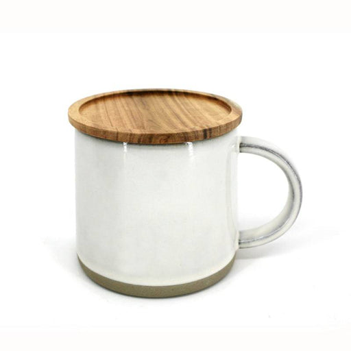 BIA Reactive Glaze Mug with Acacia Lid - Bear Country Kitchen