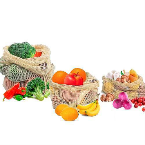 Danesco Produce Bags - Cotton Mesh Set of 3 - Bear Country Kitchen