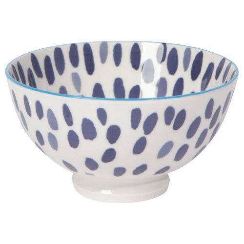 Danica 4" Bowl - Blue Spots - Bear Country Kitchen