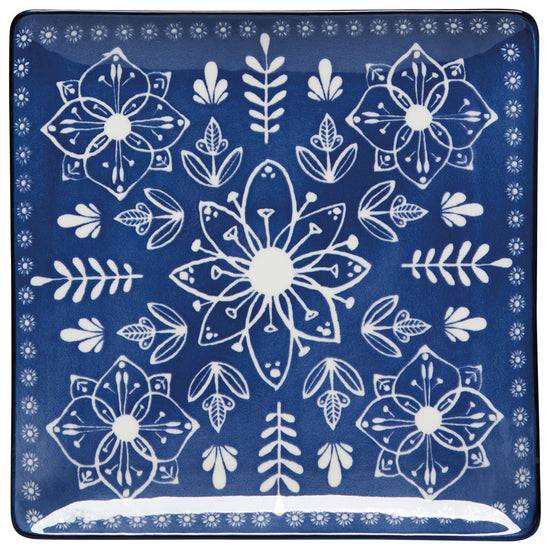 Danica Heirloom 8" Stamped Square Plate Porto - Bear Country Kitchen