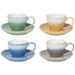 Danica Heirloom Set/ 4  Espresso Cups & Saucers Mineral - Bear Country Kitchen