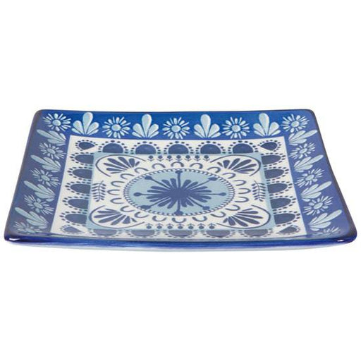 Danica Heirloom Set Of 4 Square Plates Porto - Bear Country Kitchen