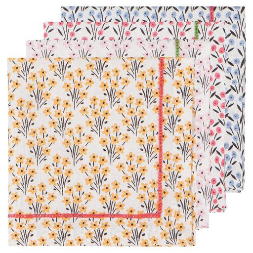 Danica Jubilee Cocktail Napkin Set Of 4 Bouquet - Bear Country Kitchen