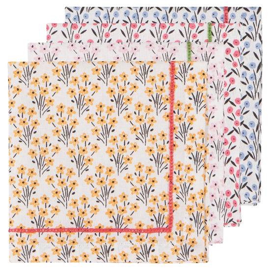 Danica Jubilee Cocktail Napkin Set Of 4 Bouquet - Bear Country Kitchen