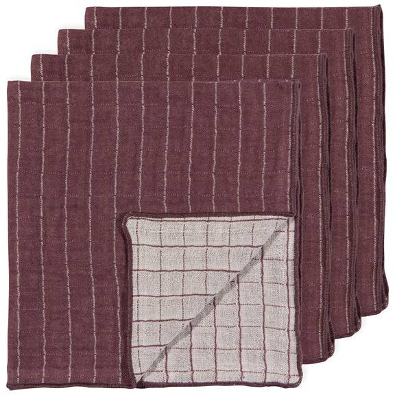 Danica Now Designs Set of 4 Double Weave Napkins - Bear Country Kitchen