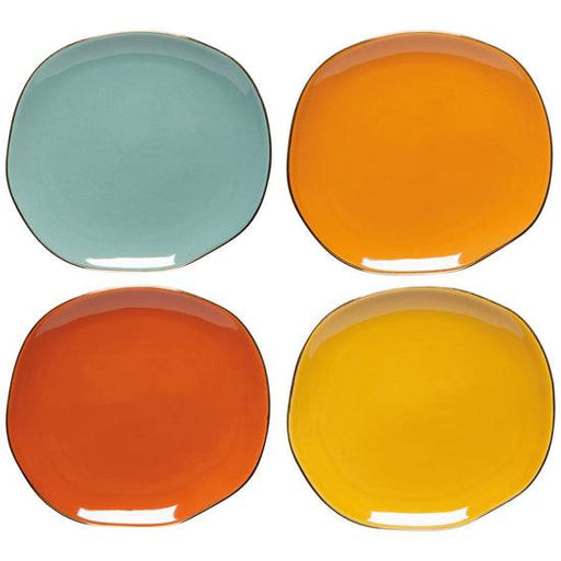 Danica Heirloom Appetizer Plate Set Pebble Dune Bundle Of 4 - Bear Country Kitchen