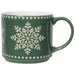 Danica Now Design Stacking Mug Good Tidings - Green Snowflake - Bear Country Kitchen