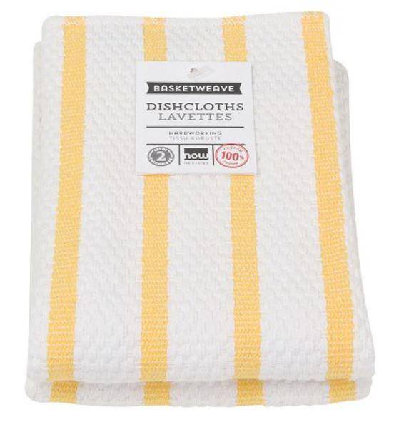 Now Designs Basketweave Dishcloths S/2 - Bear Country Kitchen
