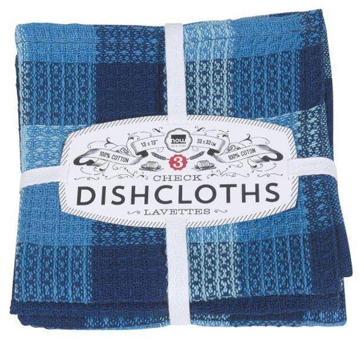 Danica Check Dishcloths S/3 - Bear Country Kitchen