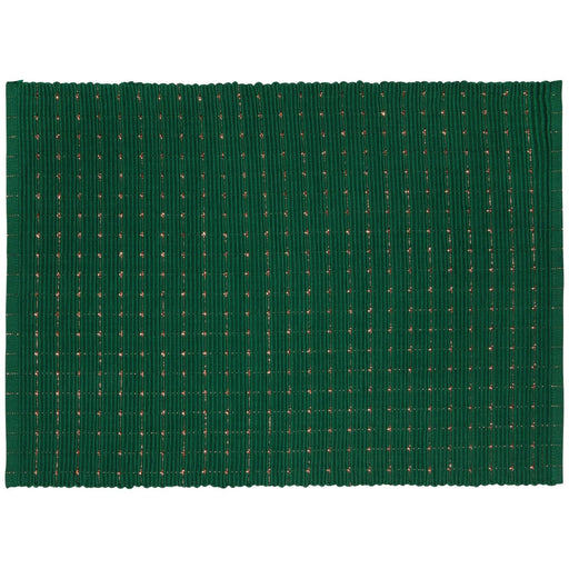 Danica Now Designs Ribbed Placemats - Green Copper - Bear Country Kitchen