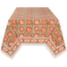 Danica Heirloom Block Print Tablecloth Zinnia - Bear Country Kitchen